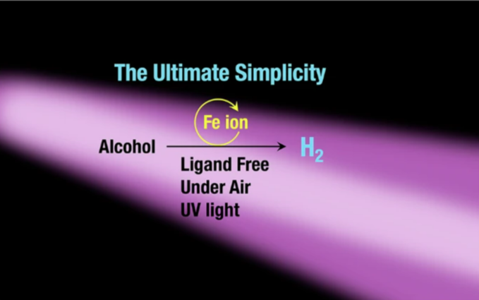 화학자들이 놀랍도록 간단한 수소 생산법을 발견했다.