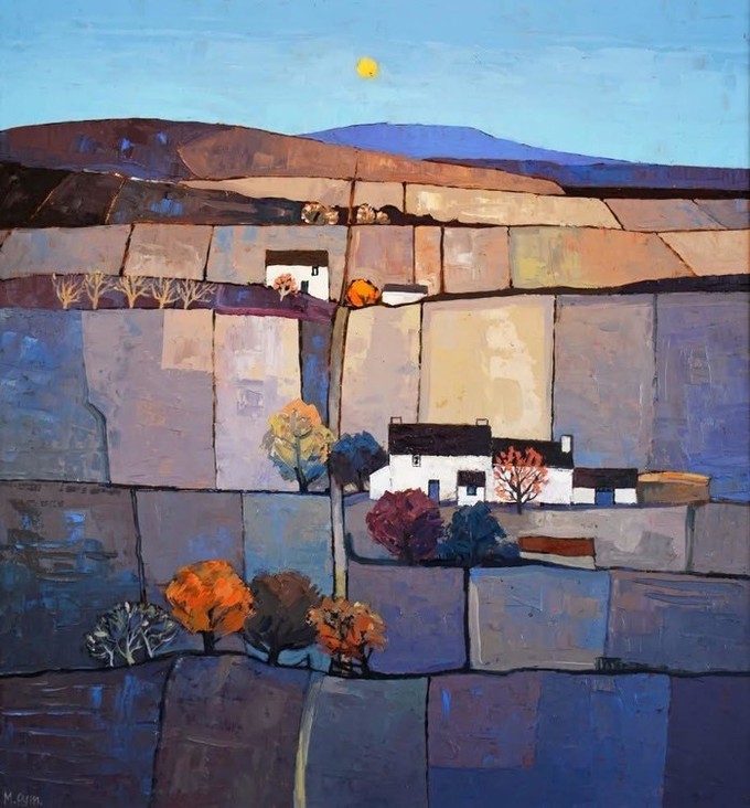 오늘의 명화 "Spring on the Hampshire Downs"