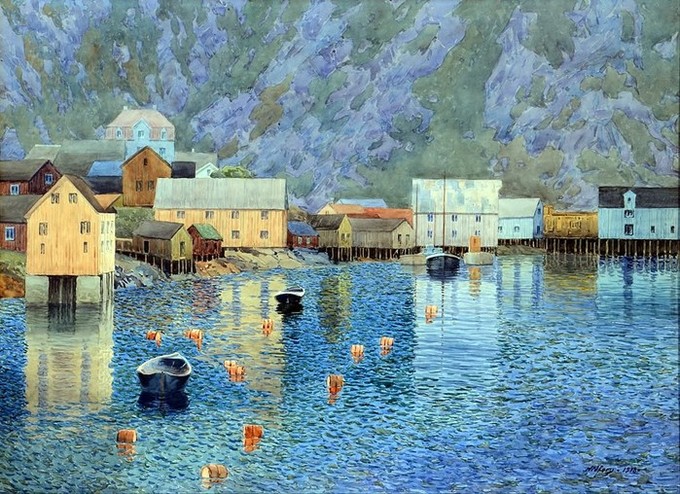 오늘의 명화  “Svolvær, No...